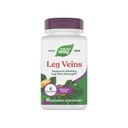 Nature's Way Leg Veins, soutient la force saine de la veine des jambes*, mélange de 6 herbes, extrait de châtaigne de cheval et supplément de dandelion, sans gluten, 60 capsules végétaliennes (paquetage mai Vary)