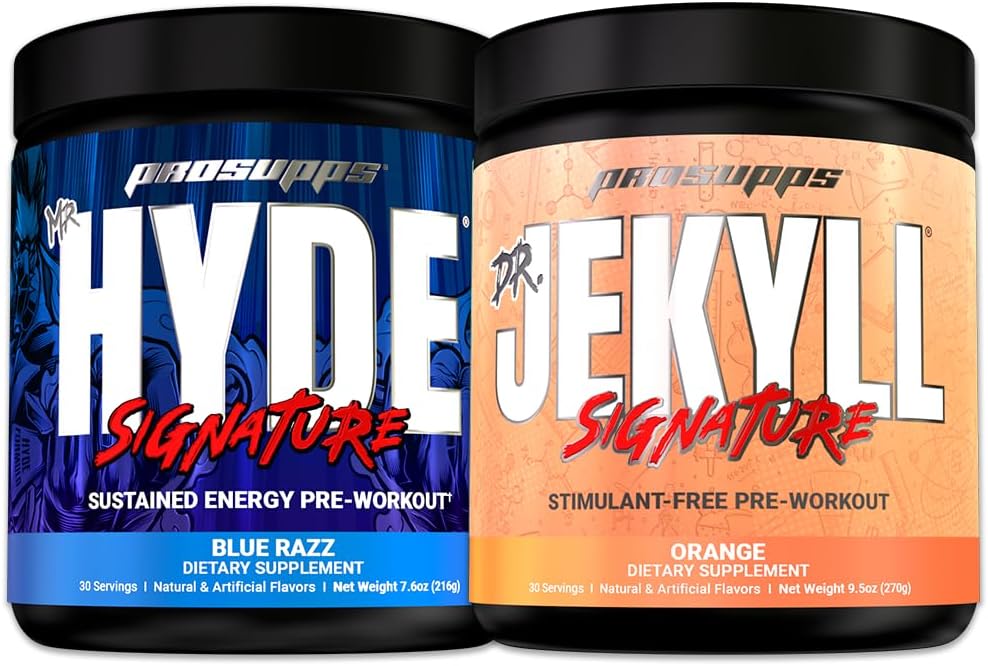 PROSUPPS M. Hyde Signature et le Dr Jekyll Signature Préentraînement avec Créatine