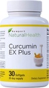 Supplément curcumin curcumin curcumin, Curcumin EX Plus avec extrait de graines de raisin, resvératrol et polyphénols de vin rouge pour la santé articulaire et la santé cardiaque, Curcuminoides Complex 500mg Capsules