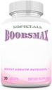 BOOBSMAX Natural Bust Enhancement – Augmenter les gains mammaires – Grossir le sein et les courbes plus fermes – Diminuer l'écart. 30 comprimés