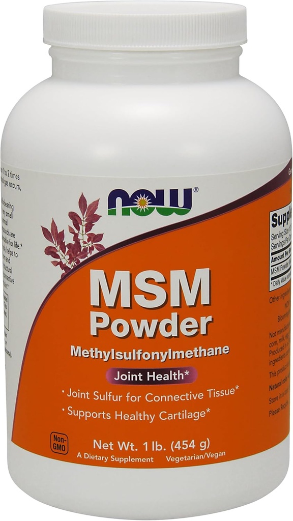 Nourriture: Poudre de soufre M.S.M, 1 lb