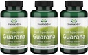 Swanson Guarana 500 Milligrams 100 Capsules (3 Pack)