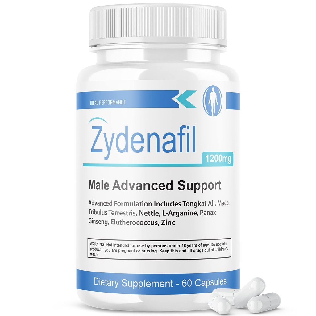 PERFORMANCE IDEAL Pilules de Zydenafil pour hommes (60 gélules)