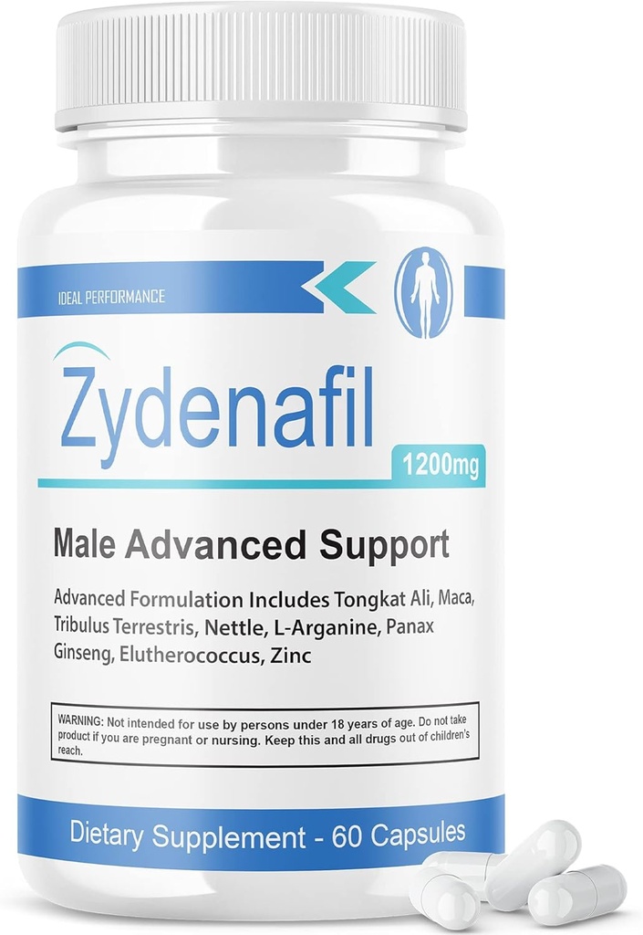 PERFORMANCE IDEAL Pilules de Zydenafil pour hommes (60 gélules)