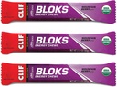CLIF BLOKS - Chews énergétiques - Mountain Berry - Non-OGM - Alimentation végétale - Carburant rapide pour le vélo et la course - Snack d'entraînement(2.1 Ounce Packet, 3 comte)