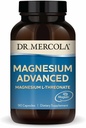 Dr Mercola Magnesium Advanced - Soutient la santé des os, des articulations et du cerveau - contribue à un sommeil plus reposant - sans OGM, sans gluten et sans soja - 90 capsules (30 portions)