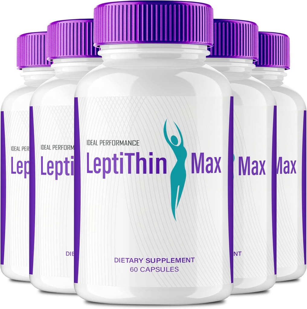 Leptithin Max Keto Capsules, LeptithinMax Advanced Formula Supplement Pills - Maximum Strength, Leptithin Max All Natural Keto Pills, LeptithinMax Capsules, Leptithin Max Pills Reviews (5 Pack)