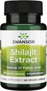 Extrait de Swanson Shilajit - Supplément à base de plantes favorisant le soutien de la croissance cellulaire - Formule naturelle pour le mieux-être global - (400 Milligrammes 60 Capsules de Veg)