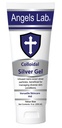 Angels Gel d'argent colloïdal Nano Silver Gel Wound Care – Onguent de guérison sans parfum pour les brûlures, les coups de soleil et la peau irritée – formule de 8oz
