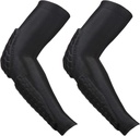 GUOZI Arm Elbow Sleeves, [2 Pack] Honeycomb Crashproof Arm Elbow Pads pour les jeunes Sports Football Basketball Volleyball