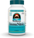 Source Naturals Wellness Immunitric, Nitrique Oxide Builder for Immune System Support*, avec L-Arginine et L-Citrulline - 45 comprimés