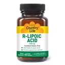 Pays Vie Complexe d'acide lipoïque R-Alpha 300mg - acide alpha-lipoïque 270mg et acide r-lipoïque 30mg - support antioxydant - Pas de levure, maïs, blé, soja, gluten, lait - supplément d'acide lipoïque Alpha