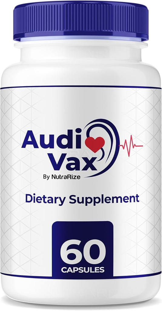 Audivax - Audi Vax Advanced Max Ear Support, Natural Formula to Promote Inner Ear Health, Audi Vax Maximum Strength Hearing Health Support, Official Auditory Pills, Audivax Reviews (60 Capsules)