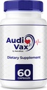 Audivax - Audi Vax Advanced Max Ear Support, formule naturelle pour promouvoir la santé de l'oreille intérieure, Audi Vax Maximum de force de soutien de la santé auditive, pilules auditives officielles, avis Audivax (60 capsules)