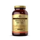 Solgar Triple Strength Omega-3 950 mg, 100 Softgels - Soutient la santé cardiovasculaire, articulaire et de la peau - Supplément santé cardiaque - Acides gras essentiels - Sans OGM, sans gluten, sans lait - 100 Compte