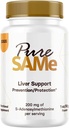 Pure SAM-e 200 mg Soutien du foie pour chiens - Suppléments de foie premium aromatisés au poulet - S-Adénosylméthionine pour chiens pour soutenir une fonction hépatique saine - Scoop inclus 30g (1oz)