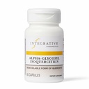 Thérapeutique intégrative Alpha-Glycosyl Isoquercitrine - Supplément Quercetin pour la santé cellulaire et le soutien des voies antioxydantes* - Soutien à l'intégrité cellulaire* - Vegan & Dairy-Free - 60 portions