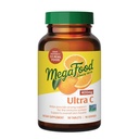 MegaFood Ultra C 400 mg - Supplément de soutien immunitaire végétalien avec vitamine C, fait avec des aliments réels incluant brocoli, carottes, canneberges et riz brun, sans gluten, casher - 90 comprimés, 90 portions