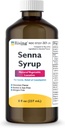 Laxatif de légumes naturels - Senna Sennosides Sirop 8,8mg/5ml - Relief de constipation - Saveur de chocolat - Comparativement à Senokot® Sirop