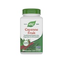 Nature's Way Cayenne Pepper Capsules, Digestion traditionnelle et support de circulation*, Capsaicin, Projet non OGM vérifié, sans gluten, 180 capsules végétaliennes (paquetage mai Vary)