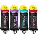 NewTrition® Extra Strength Energy Shots 1,7 fl oz (paquet de 24, 4 saveurs) - 250 mg de caféine avec des vitamines B et des acides aminés, sans sucre Zero Calorie Vitamine Energy Drink for Focus & Endurance (Mixed-1)
