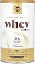 Poudre de protéines de farine de solgar non aromatisée, 11,2 oz - 20g de protéines de la vache néo-zélandaise - Grande dégustation et mélanges facilement - Soutient la force et la récupération - Non-OGM, 13 portions