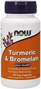 Maintenant Turmeric & Bromelain, 90 Capsules végétariennes