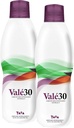 TAVA Valé30 - Multivitamine liquide - Supplément de 30 jours avec complexe vitamine A et B pour les hommes, les femmes et la famille, boisson boost quotidienne - 2 bouteilles
