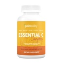 Paleovalley Essential C Complex - Supplément de vitamine C pour le support immunitaire - 1 paquet, 450mg - Superaliments biologiques Unripe Acerola Cherry, Camu Camu, Amla Berry - Pas d'acide ascorbique synthétique - USA Made