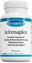 EuroMedica Adrénaplex - Supplément Fonction Gland Adrénal - Supplément Soutien Glandulaire avec Vitamines C & B6 - Soutient Fonction Adrénale Santé - Tenir hors de portée des enfants - 60 Capsules