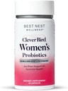 Meilleurs probiotiques Nest Wellness pour les femmes - Supplément de soutien à la santé du cerveau et des intestins - Formule avec plusieurs souches probiotiques - Supplément de soutien digestif pour les femmes - 30 capsules