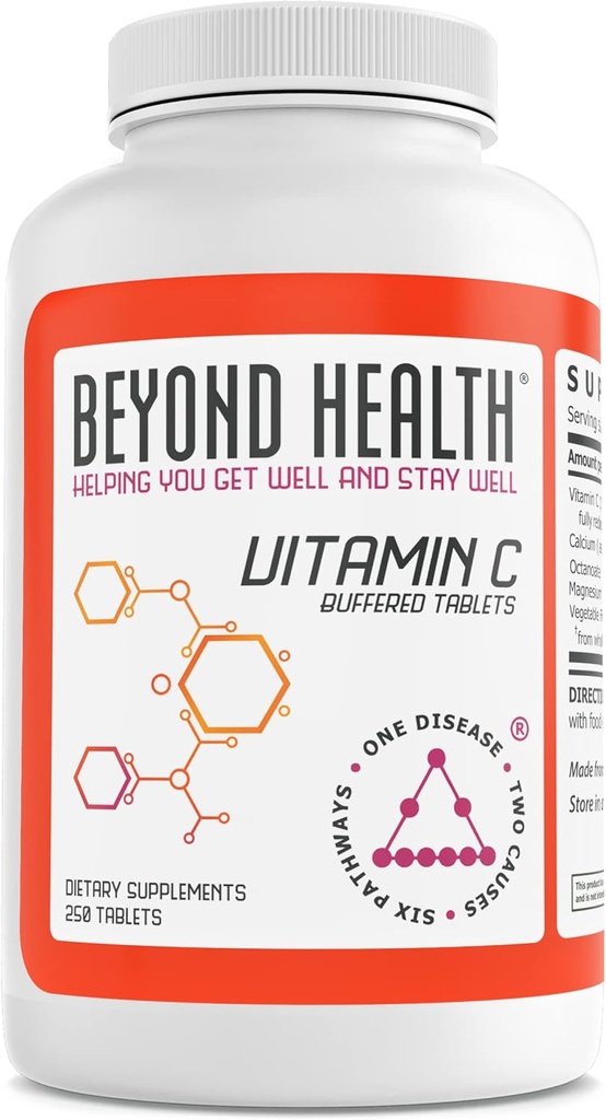 Beyond Health Vitamin C Buffered Tablets - Immune Support - 250 Count