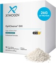 XYMOGEN OptiCleanse GHI Detox Gut Cleanse - Poudre de protéines végétaliennes avec des vitamines liquides pour la santé digestive, le soutien immunitaire + le foie - sans sucre et sans gluten - Vanilla Delight (10 paquets)