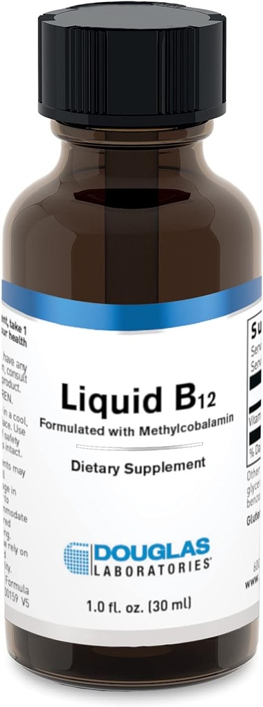 Laboratoires Douglas Liquide B12 (formulé avec de la méthylcobalamine)