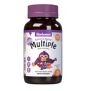 Bluebonnet Nutrition Rainforest Animalz Comprimé à croquer, Multivitamines et minéraux, Vitamine C, D3, Fer, Sans gluten, Sans lait, Casher, 180 Comprimés à croquer, Arôme mixte