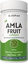 Amla Capsules de fruits 500mg.Concentré 10:1 Extrait Phyllanthus emblica.
