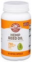 Manitoba Récolte Huile de chanvre Softgels, 2,475mg d'Omégas à base de plantes 3,6 et 9 par portion, y compris GLA, Huile de poisson Alternative, 60 Nombre (paquet de 1) Emballage Mai Varier