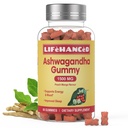 Ashwagandha Gummies, LAB Testé, 60 Comte,1500mg,3% Withanolides,Peach Mango Flavour, Supplément idéal pour votre famille entière.