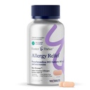 Foster & Thrive Fexofenadine HCl Non Drowsy Allergy Relief for Hay Fever, Pollen, Itchy Eyes et Allergies saisonnières, soutien efficace pour les enfants et les adultes, 180 mg, 100 comprimés