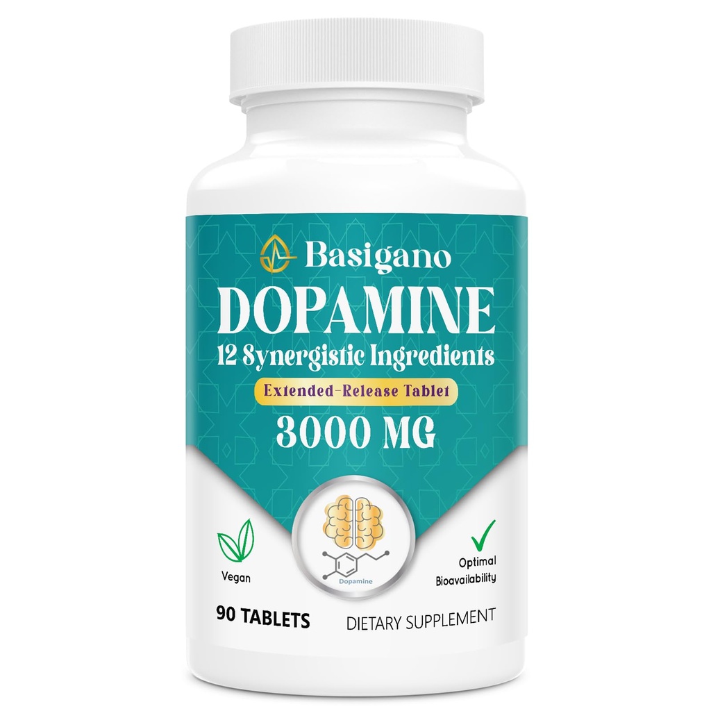 Supplément à la dopamine naturelle - 90 comprimés (paquet de 1)