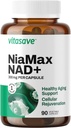 Supplément Vitasave NiaMax NAD+ – 300mg Niacinamide Riboside par gélule – Précurseur NAD+ haute puissance pour l'énergie, le vieillissement en santé et la fonction métabolique – végétalien, non-OGM, sans gluten (90 capsules)