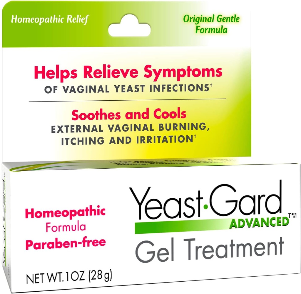 LevureGard Traitement homéopathique avancé Gel vaginal - Blanc 1 oz