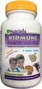 Kidmune Kids Immune Booster - 180 Mini Tables à croquer avec Elderberry, Colostrum, Propolis, Beta Glucan, Astragalus, Vitamine C, D, Zinc - Fun 4 formes animales!