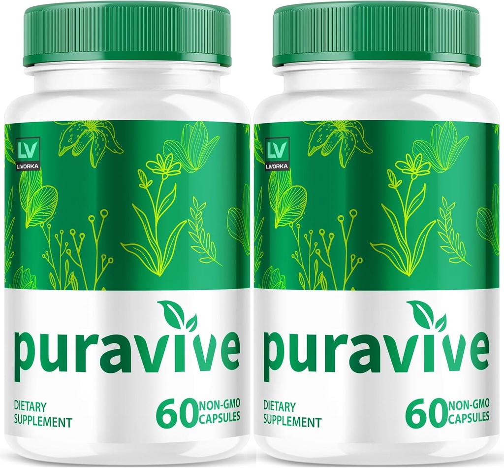LIVORKA Puravive Méthode de riz exotique Complément alimentaire - 120 capsules (60 jours d'approvisionnement) - Boîte de 2