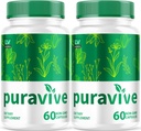 LIVORKA Puravive Méthode de riz exotique Complément alimentaire - 120 capsules (60 jours d'approvisionnement) - Boîte de 2