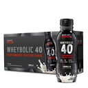 GNC AMP Wheybolic 40 - Vanille - 14oz. (12 bouteilles)