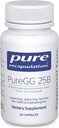Pure Encapsulations PureGGG 25B) favorise la santé IG et immunitaire à tous les âges 60 capsules