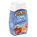TUMS Smoothies Extra Strength Assortiment Antiacide Fruit Comprimés à croquer 60 nombre