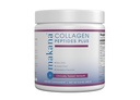 Makana Collagen Peptides Plus – avec Verisol®, vitamine C, acide hyaluronique et acides aminés – soutient cheveux, peau, ongles et articulations, 30 portions – Arôme framboise
