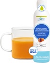Core Med Science Liposomale Curcumine Resveratrol 200mg Curcumine et 75mg Resveratrol - 6 Fl Oz liquide - Supplément haute absorption Curcumine
